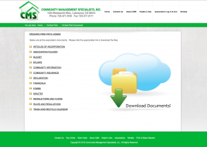 Documents and Forms Download page